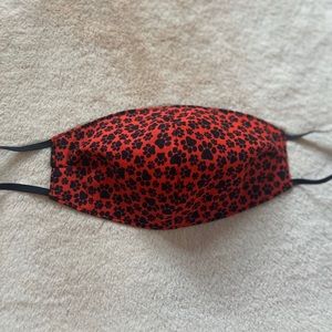 Paw Print Face Mask